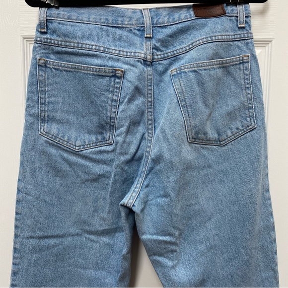 L.L. Bean Vintage High Waisted Straight Leg Jeans - Picture 6 of 6